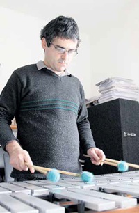 Diego Silveira, percussionista da Ospa