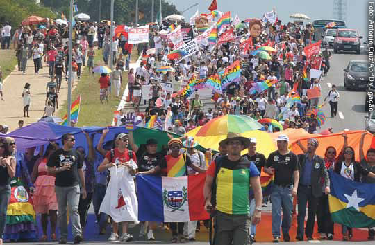 2ª Marcha Nacional Contra a Homofobia foi realizada em Brasília, em maio 