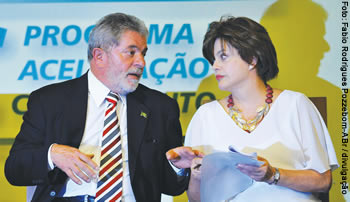 Lula trabalha candidatura de Dilma contando com o PMDB