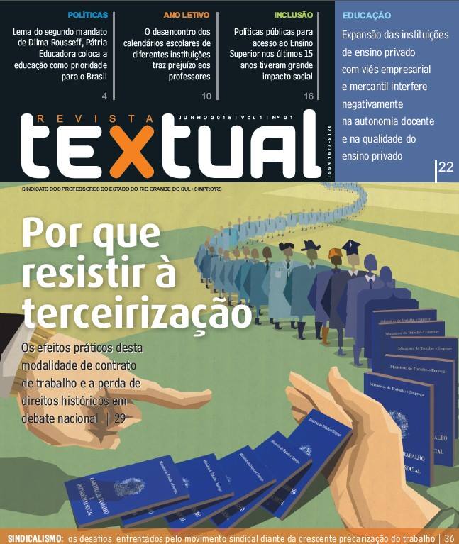 Artigos discutem temas da conjuntura brasileira e do trabalho no ensino privado