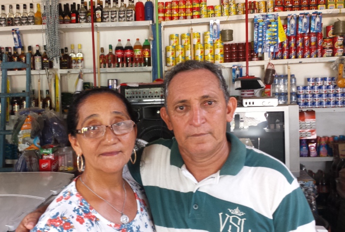 Socorro Amorim e o marido: ameaçados pelo projeto