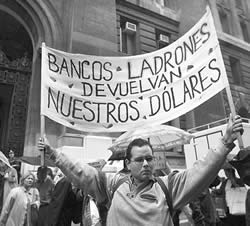 Protestos diários na Argentina impediram a classe política de sair às ruas