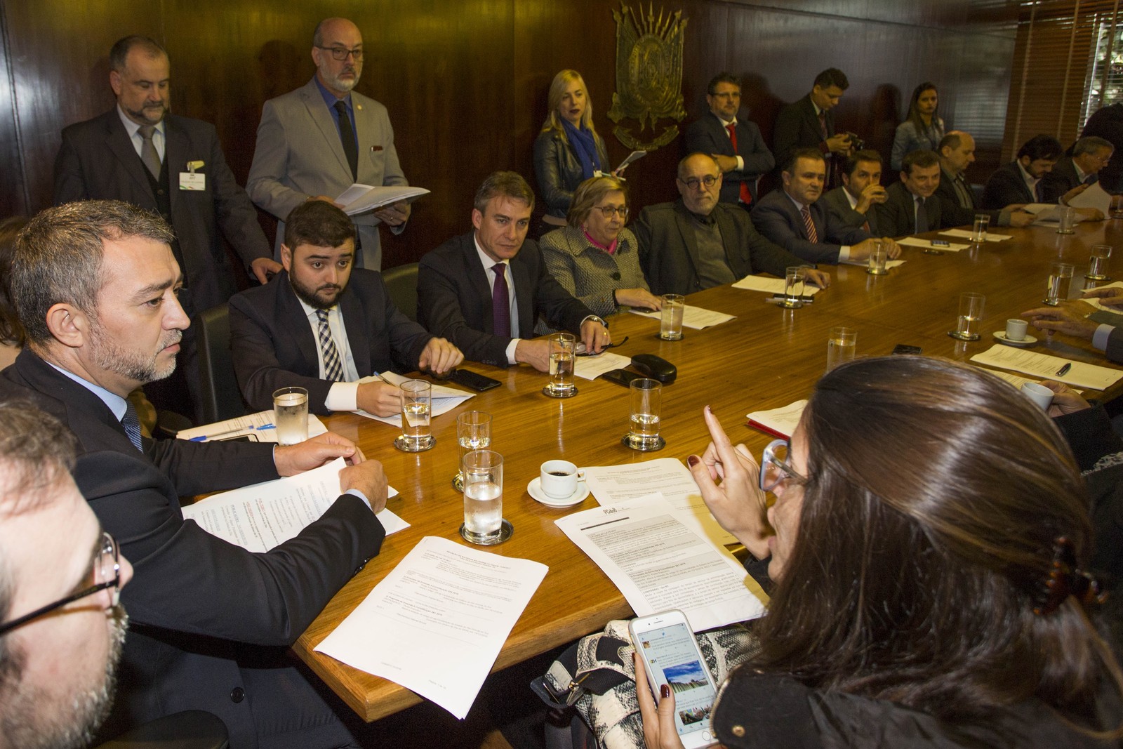 Projeto do governador José Sartori (PMDB) nem chegou a entrar na pauta da reunião de líderes na Assembleia 