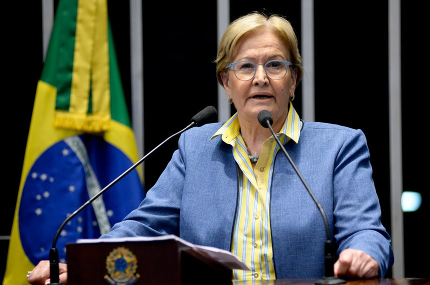 A senadora gaúcha Ana Amélia Lemos, do PP, entusiasta das reformas de Temer, saiu derrotada da votação