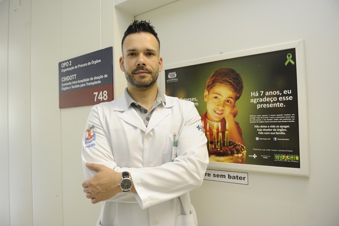 Dagoberto atua na Organização de Procura de Órgãos (OPO), do Hospital São Lucas da PUCRS