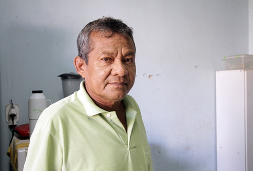 Francisco, 58 anos, era motorista de táxi em Manaus e teve que migrar para Porto Alegre, onde aguarda pelo transplante de rim