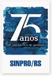 Selo de aniversário de 75 anos do SInpro/RS