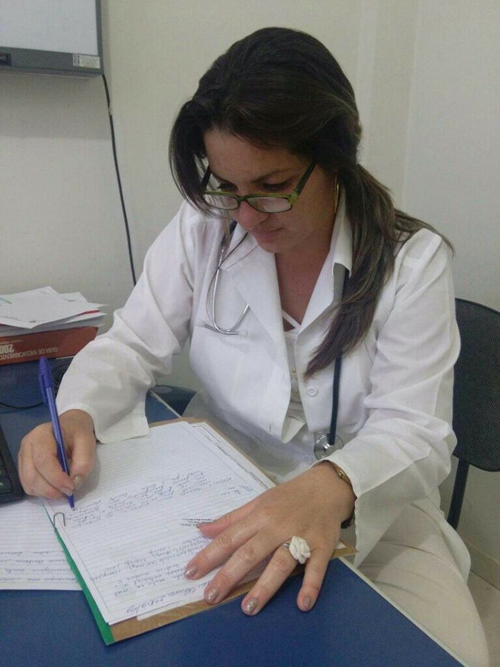A médica Griela Tirse organizou o grupo de cubanos em Minas Gerais