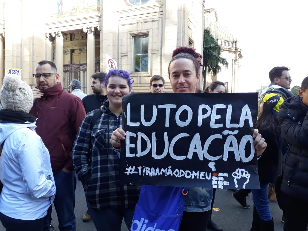 Dia Nacional de Mobilização em Porto Alegre