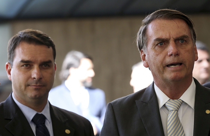 MP identificou envolvimento do senador com a milícia e a participação de ex-mulher do presidente Jair Bolsonaro