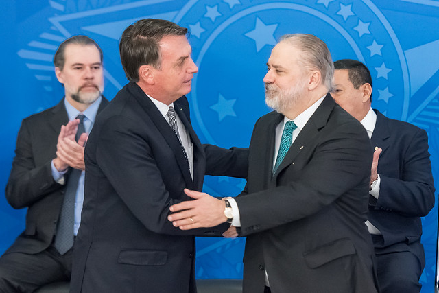 Augusto Aras tem sido acusado de blindar o presidente Jair Bolsonaro