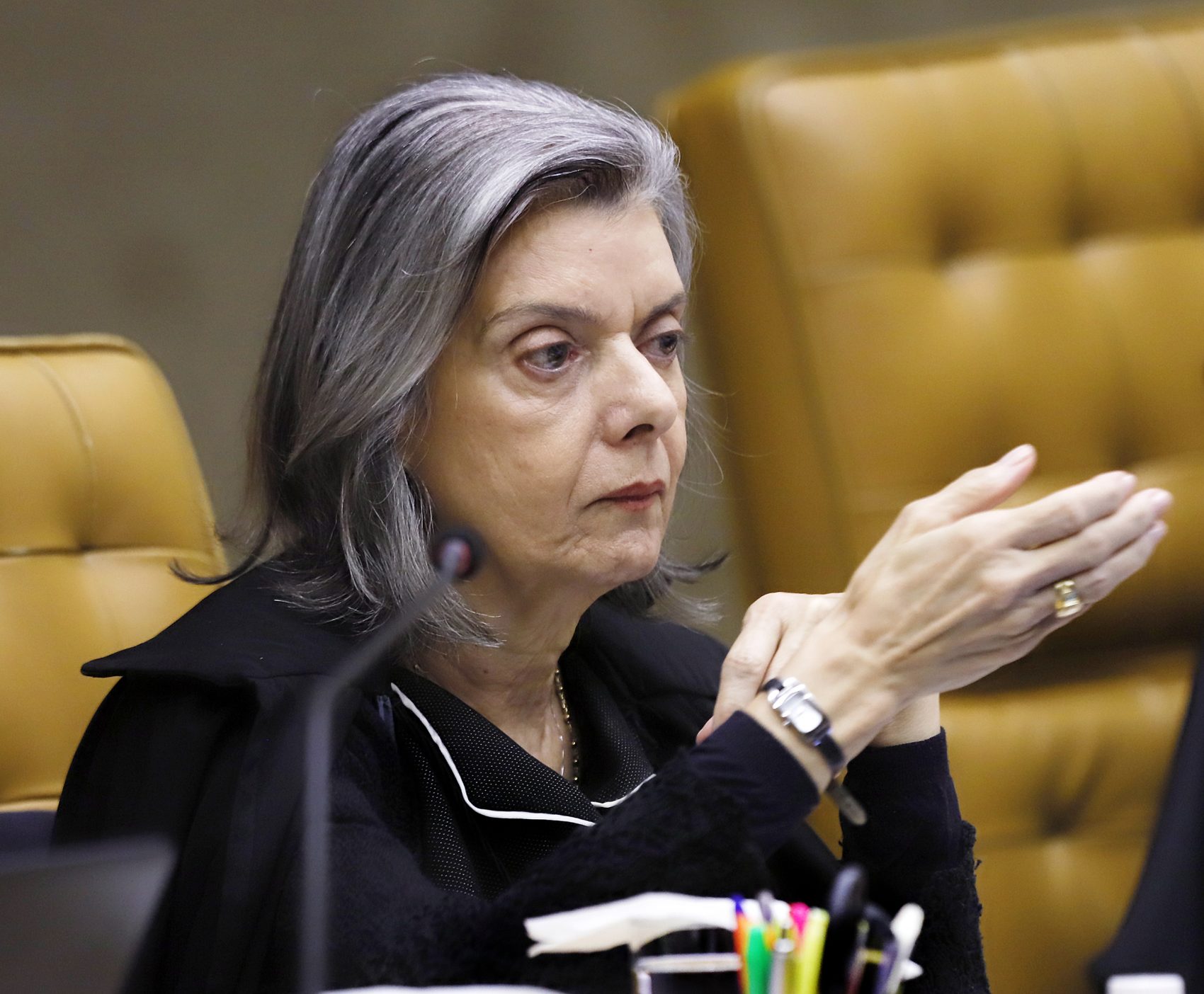 “O estado brasileiro não pode ser um infrator”, disse a relatora Cármen Lúcia, na justificativa de seu voto
