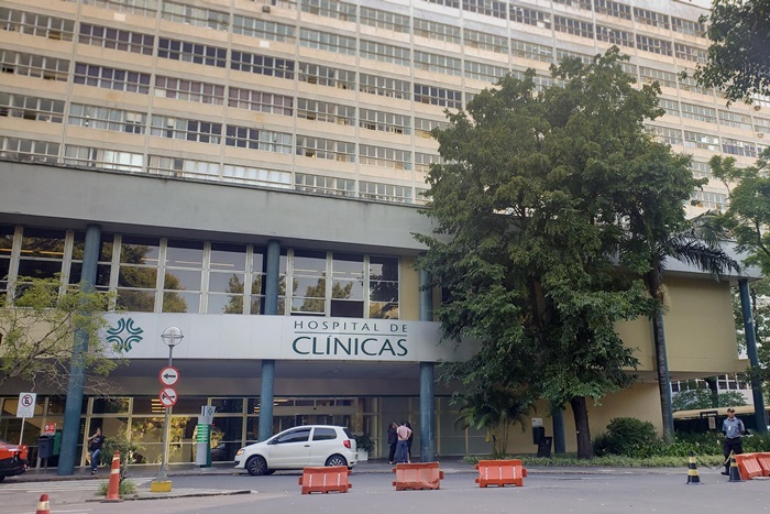 No Hospital de Clínicas de Porto Alegre, 88 dos 97 leitos de UTI covid estão ocupados