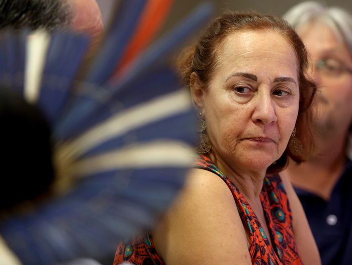 A antropóloga Lúcia Helena Rangel, coordenadora do Relatório de violência contra os povos indígenas do Cimi
