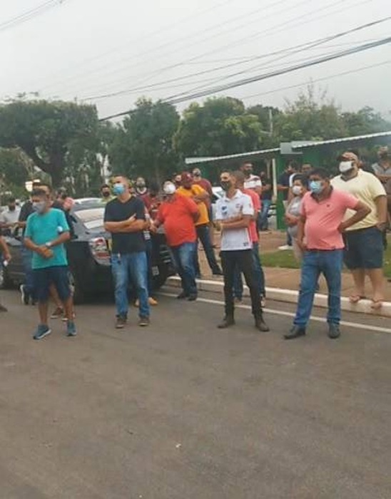 Em Cuiabá (MT), motoristas fizeram a quarta paralisação contra aumentos dos combustíveis e taxas cobradas pelas plataformas 