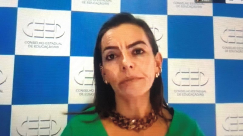 Marcia Adriana de Carvalho, presidente do Ceed/RS
