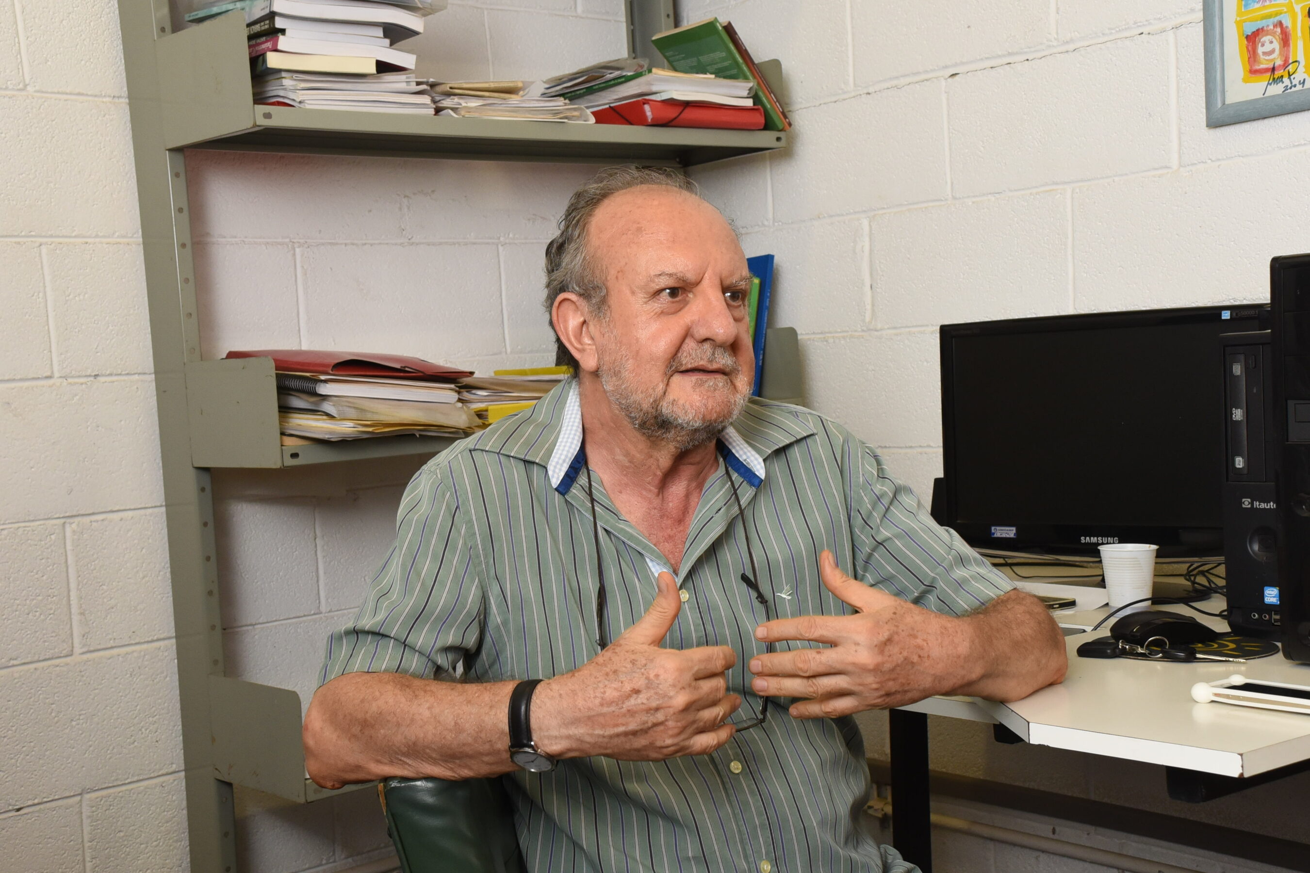 Sírio Possenti, professor titular do Instituto de Estudos da Linguagem da Universidade Estadual de Campinas (Unicamp)