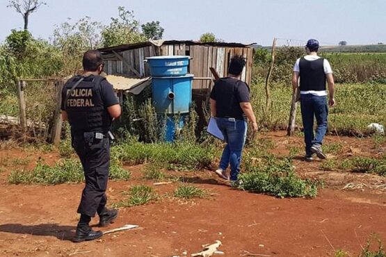 Justiça efetiva bloqueio bens de produtores que exploravam trabalho escravo | Foto: Polícia Federal/ Divulgação