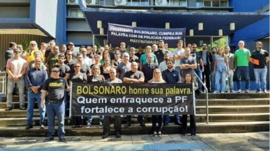 Policiais federais cobram promessas de Bolsonaro | Foto: APDF/Divulgação