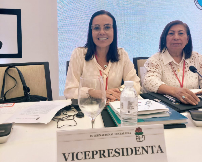 Juliana Brizola é eleita vice-presidente  da Internacional Socialista da América Latina e do Caribe