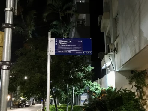 Rua onde ficava o Dops ganha nome de presos políticos da Ditadura Militar | Foto: Coletivo Juntos/Divulgação
